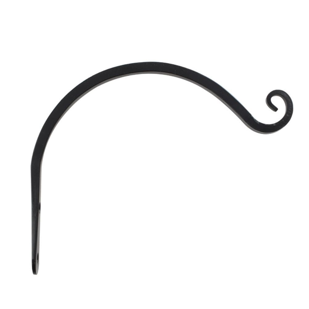 8inches Hanging Plant Bracket for Plant Hangers Outdoor Wall Plant Hanger for Hanging Bird Feeders black