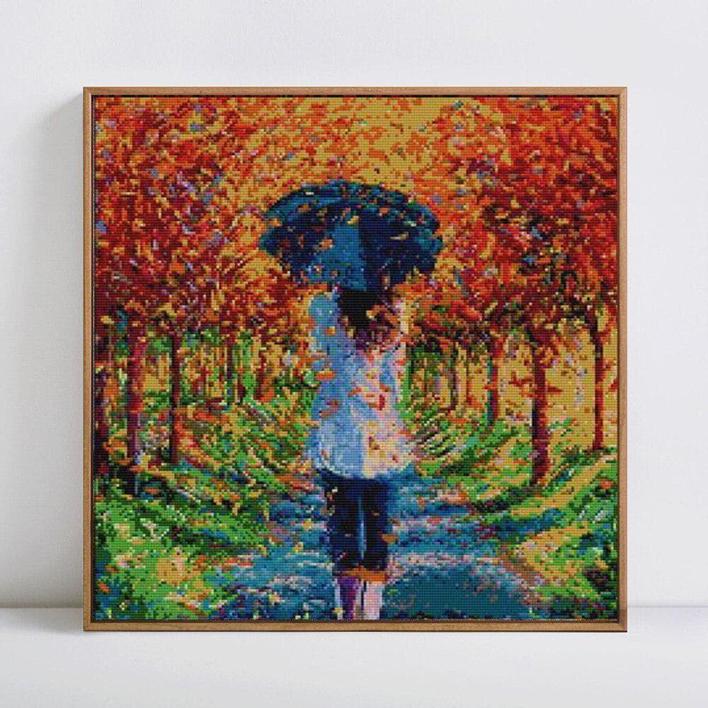5D DIY Diamond Painting Full Round Cartoon Love Diamond Mosaic Diamond Embroidery 30x30CM