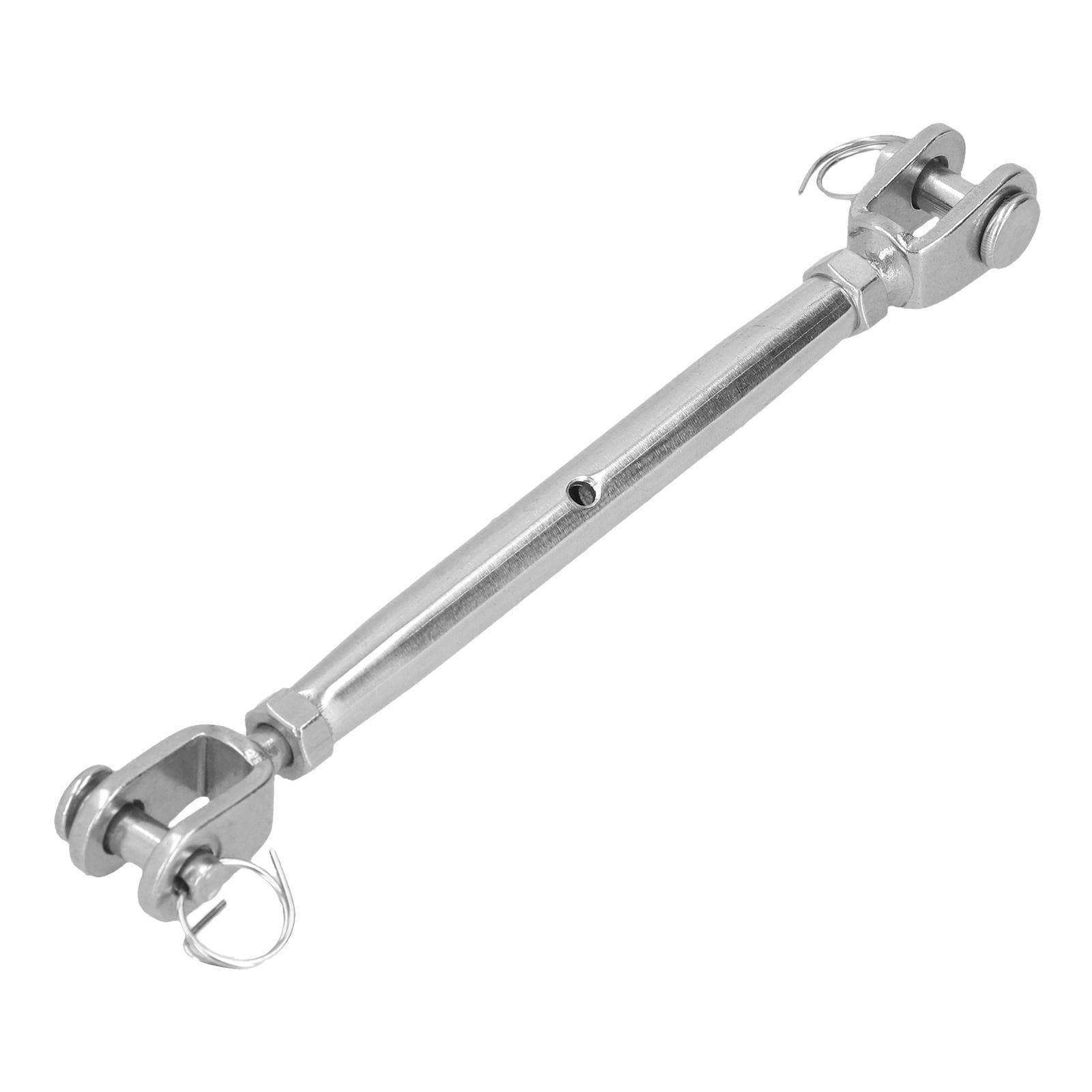 Turnbuckle Rigging Screw Jaw 304 Stainless Steel Jaws Marine Grade for Marine SailingM6