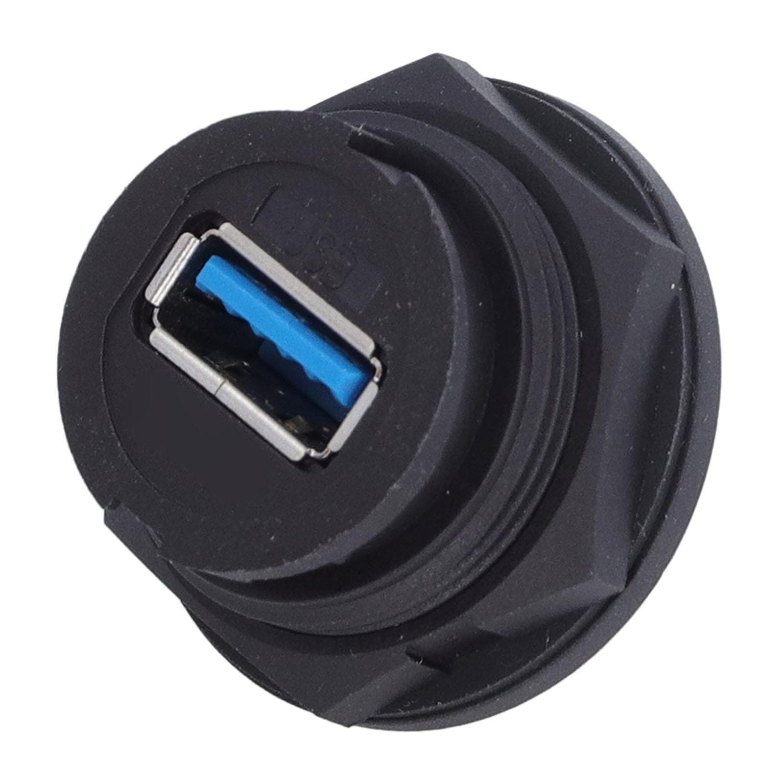 USB 3.0 Water Proof Connector 16 Cores Card Buckle Type Female USB 3.0 Panel Mount Connector Socket