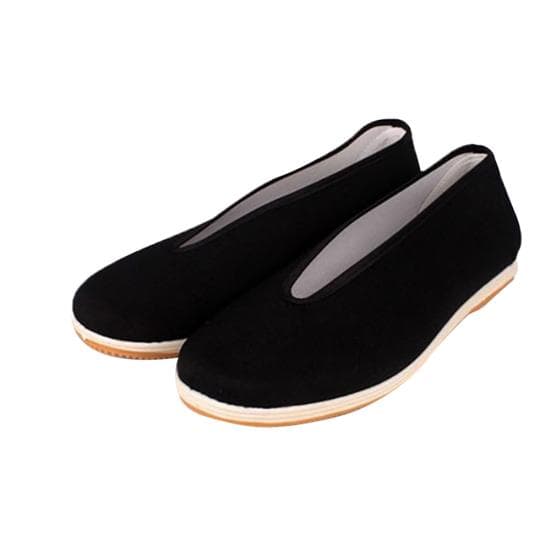 Men's Traditional Chinese Kung Fu Cotton Cloth Tai-chi Old Beijing Casual Shoes 45
