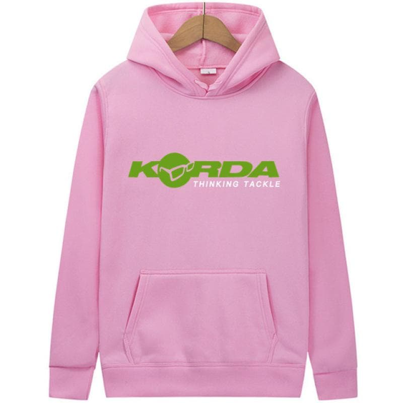 Korda Inspired Tribute Angling Fishing Fish Carp Hoodie Men Hooded Sweatshirts Outdoor Casual Pullover Couple Clothes Tops S-3XL L