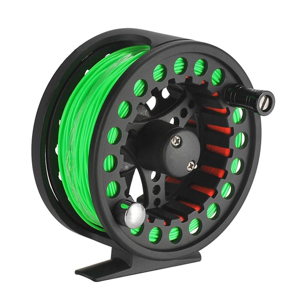 2+1BB Large Arbor Fly Fishing Reel Lightweight CNC Machined Aluminum Alloy 85mm