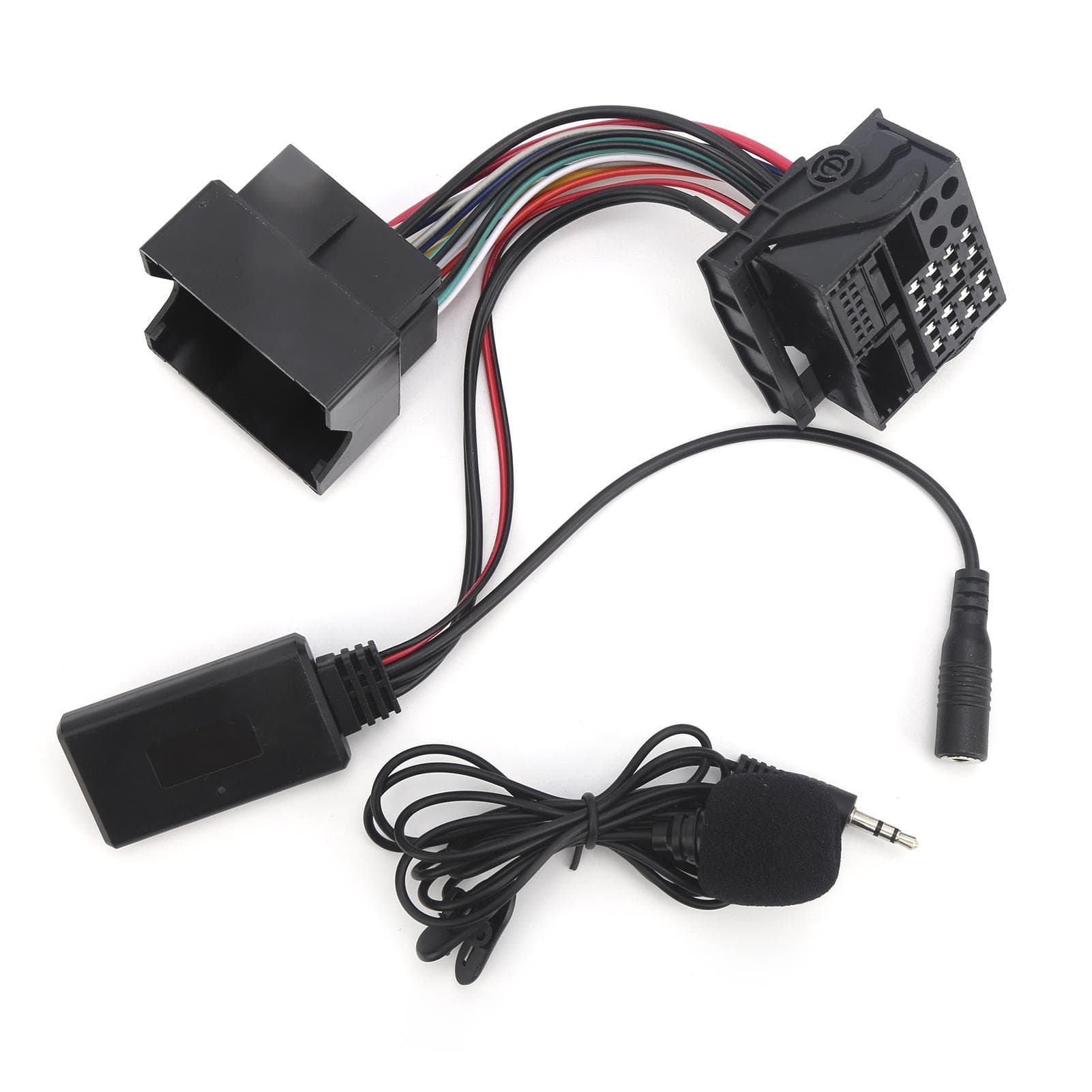 12Pin Bluetooth 5.0 AUX Audio Adapter with Microphone 59.1in Cable Fit for Opel CD30 CDC40 CD70