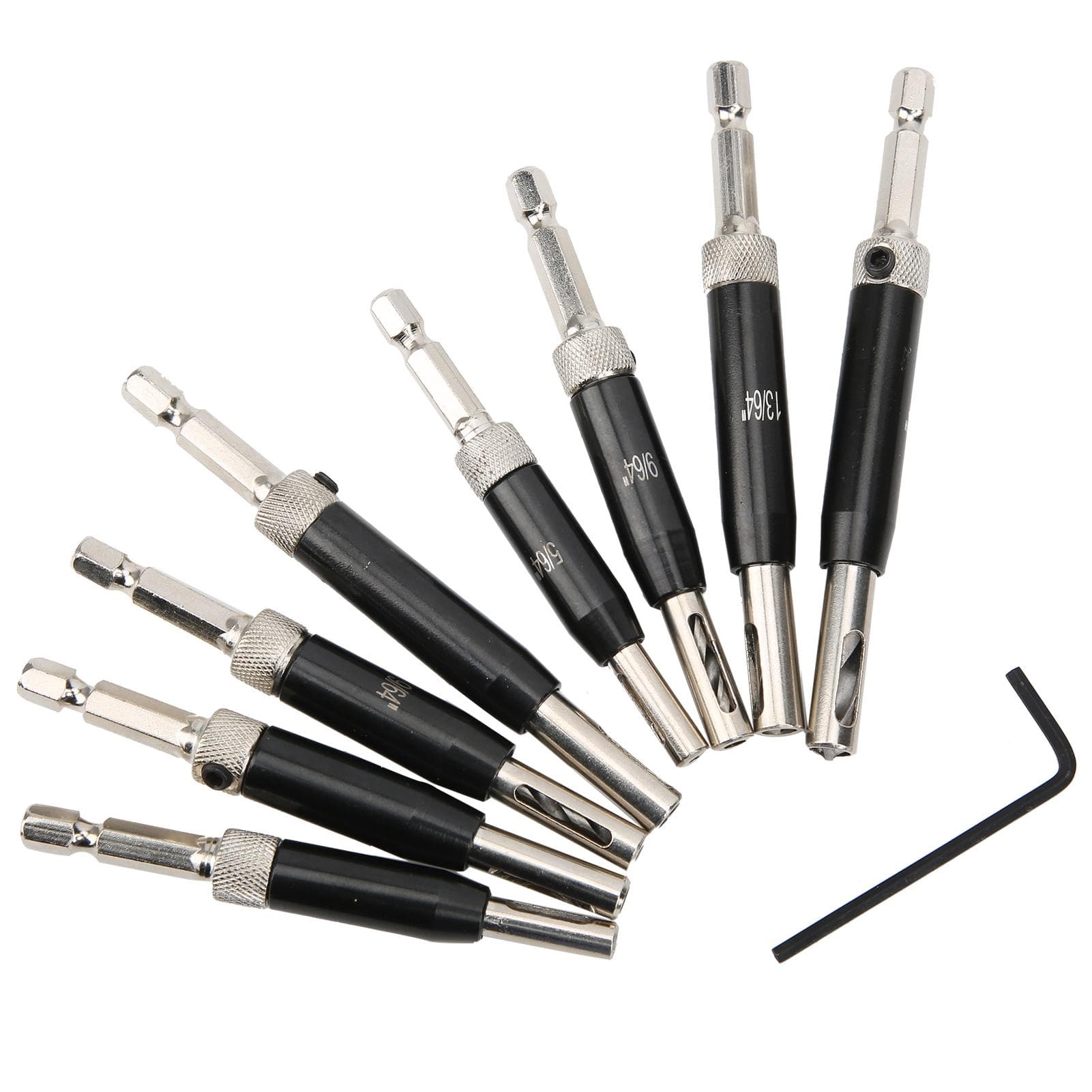 Hinge Drill Bit Set Hinge Window Door Cabinet Drilling Hole Puncher Woodworking Tool