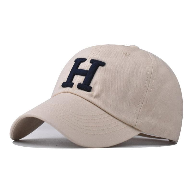 2023 Washed Cotton Letter H Baseball Cap Snapback Hat For Men Women Dad Hat Embroidery Casual hats Casquette Hip Hop Caps 54-60cm