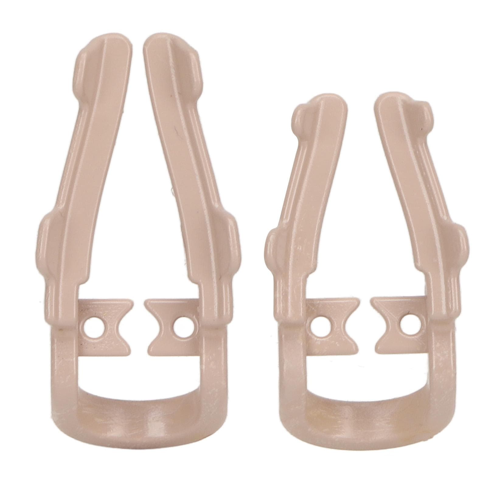 2pcs Dental Rubber Dam Clamps Rubber Barrier Clip Resin Heat Resistant Prevent Swallowing Barrier