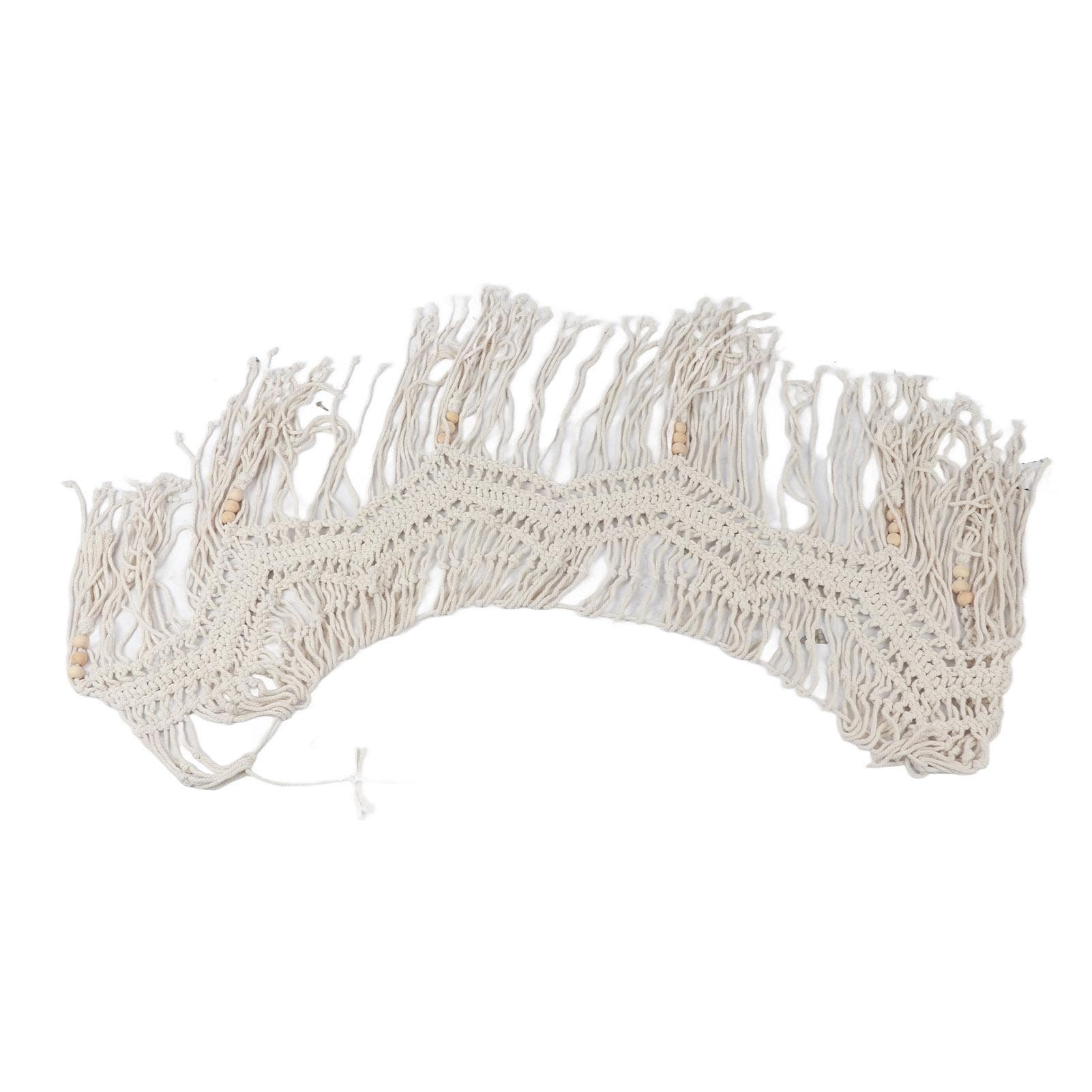 Hanging Decorative Valance Simple Bohemian Hand Woven Valance Wall Decor for Living Room Bedroom