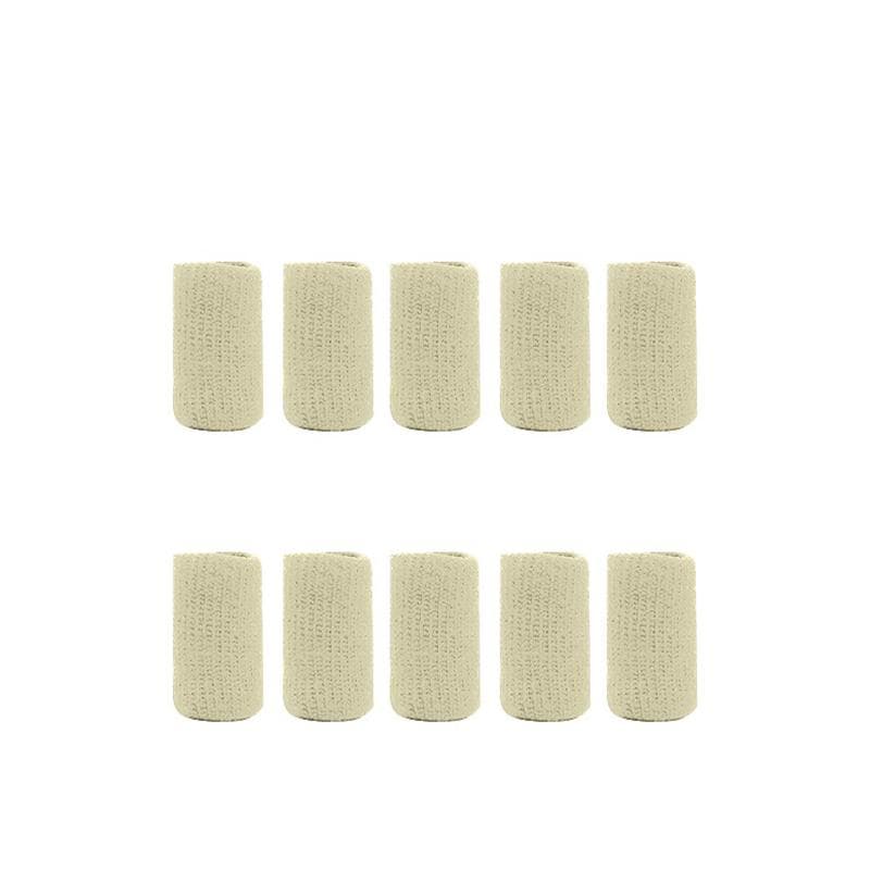 10Pcs Finger Sleeve Support Thumb Finger Splint Brace Protector Breathable Elastic Patch Tape Sports Guard Relief Pain