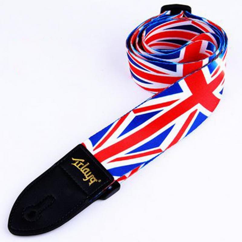 Nylon Guitar Strap for Acoustic Electric Guitar and Bass Multi-Color Adjustable Guitar Belt