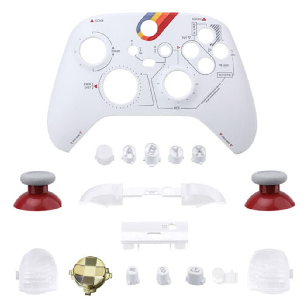 Front Faceplate Housing Shell Kit for Star-Field Limited Edition for Xbox Series