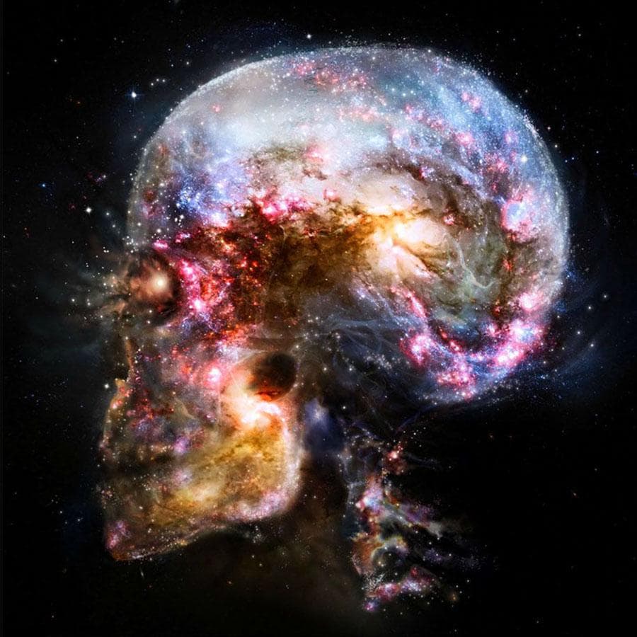 5d Diy Diamond Painting Cross Stitch Skull Diamond Mosaic Full Round Diamond Embroidery 30x30CM