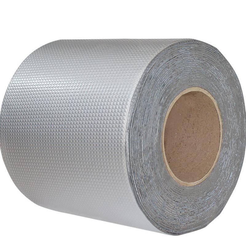 New Strong Waterproof Tape High Temperature Resistance Aluminum Foil Thicken Butyl Tape Wall Pool Roof Crack Duct Repair Sealed Self Tape 50mm*5m
