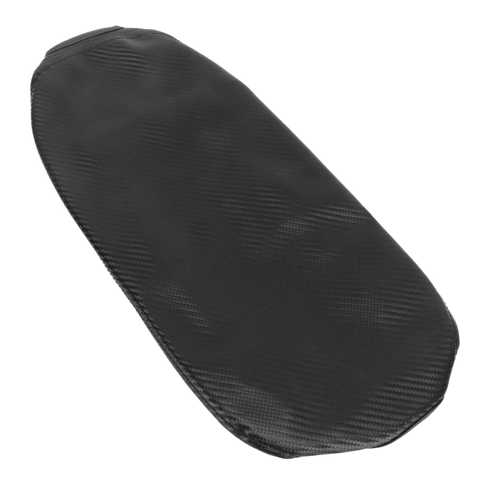 Center Console Armrest Box Cover Carbon Fiber Color Artificial Leather Replacement for RAV4 2019
