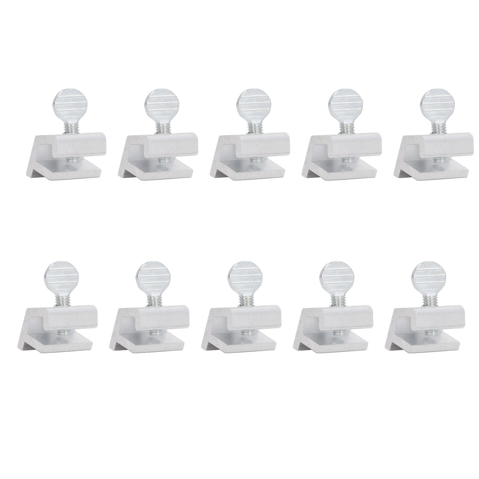10Pcs Sliding Window Lock Aluminum Alloy Versatile Easy Installation Window Security Safety Lock