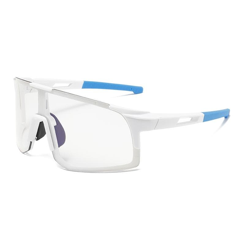 KAMMPT Cycling Goggles for Men Women Oversize UV Protection Photochromic Sports Sunglasses High Quality Riding Shades as picture shows