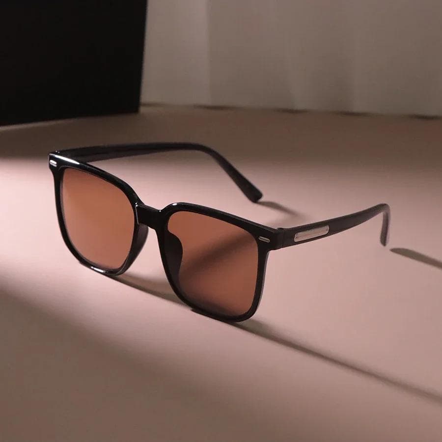 Colorful Big Frame Square Sunglasses Women Men Designer Fashion Cool Eyewear Mirror Lens UV Protection Other