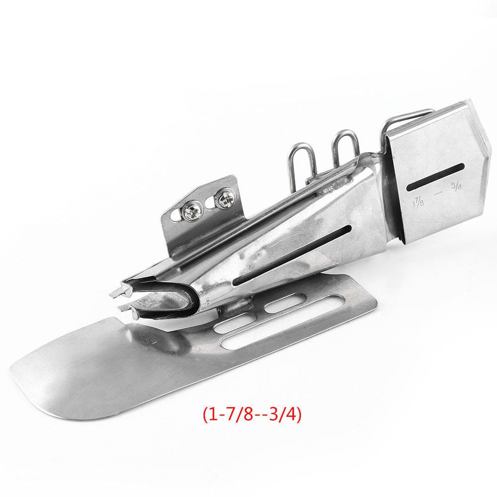 Industrial Sewing Machine Folder Binding Attachment Tape Binder (1-7/8 --3/4 )