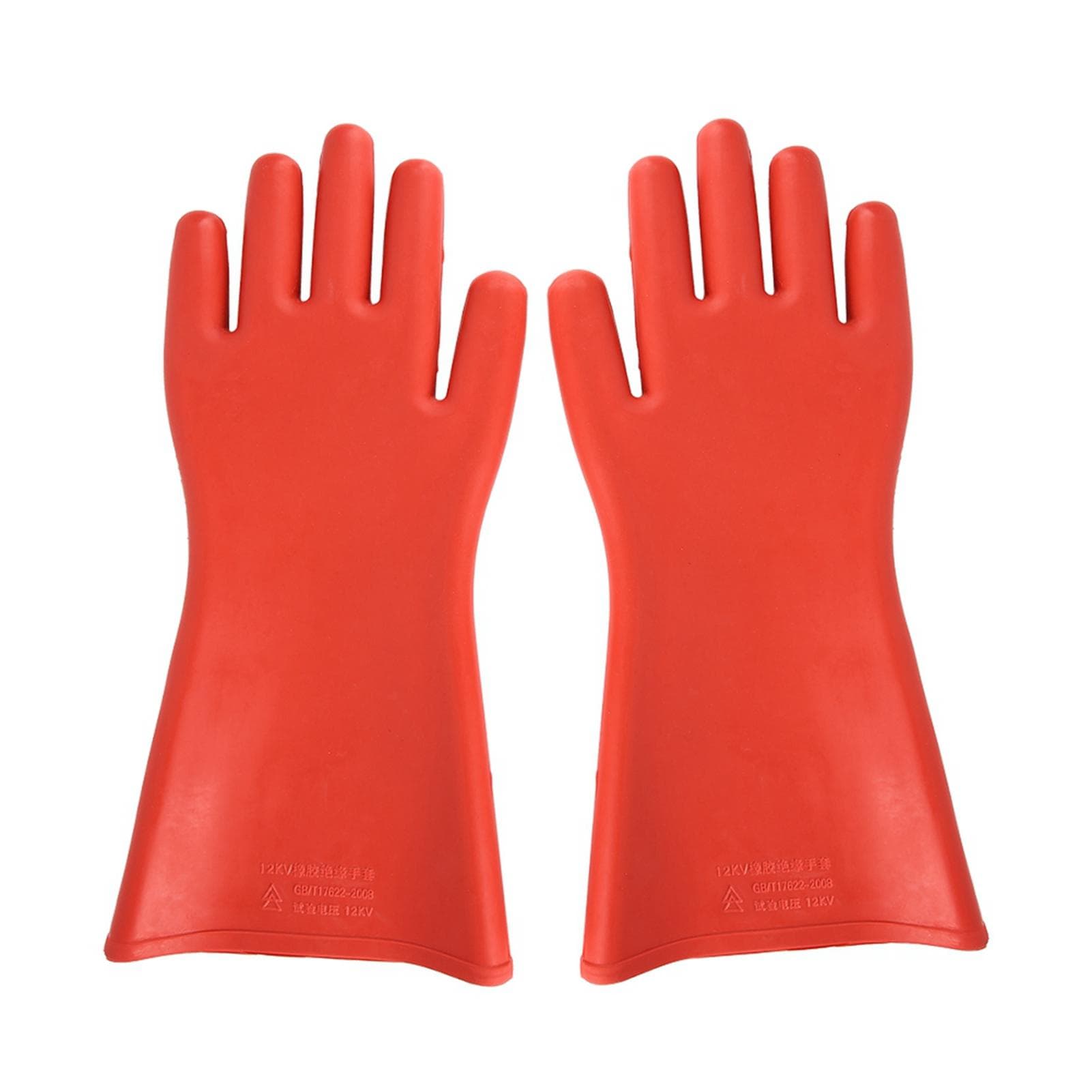 12KV High Voltage Proof Rubber Insulated Gloves Waterproof Safety Electrical Protective Gloves