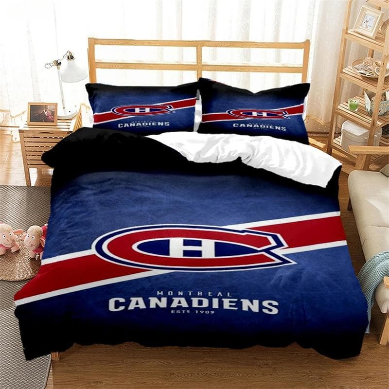 Fashion Casal Ice Hockey All Season Duvet Cover Set with Pillowcase Home Textile Twin Full Queen King Children's Gift 175X220cm-3pcs