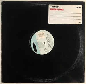 12inch Record MARCUS LEWIS - The Club 4Z908180 Aegis 1988 US Dance & Electronica Used