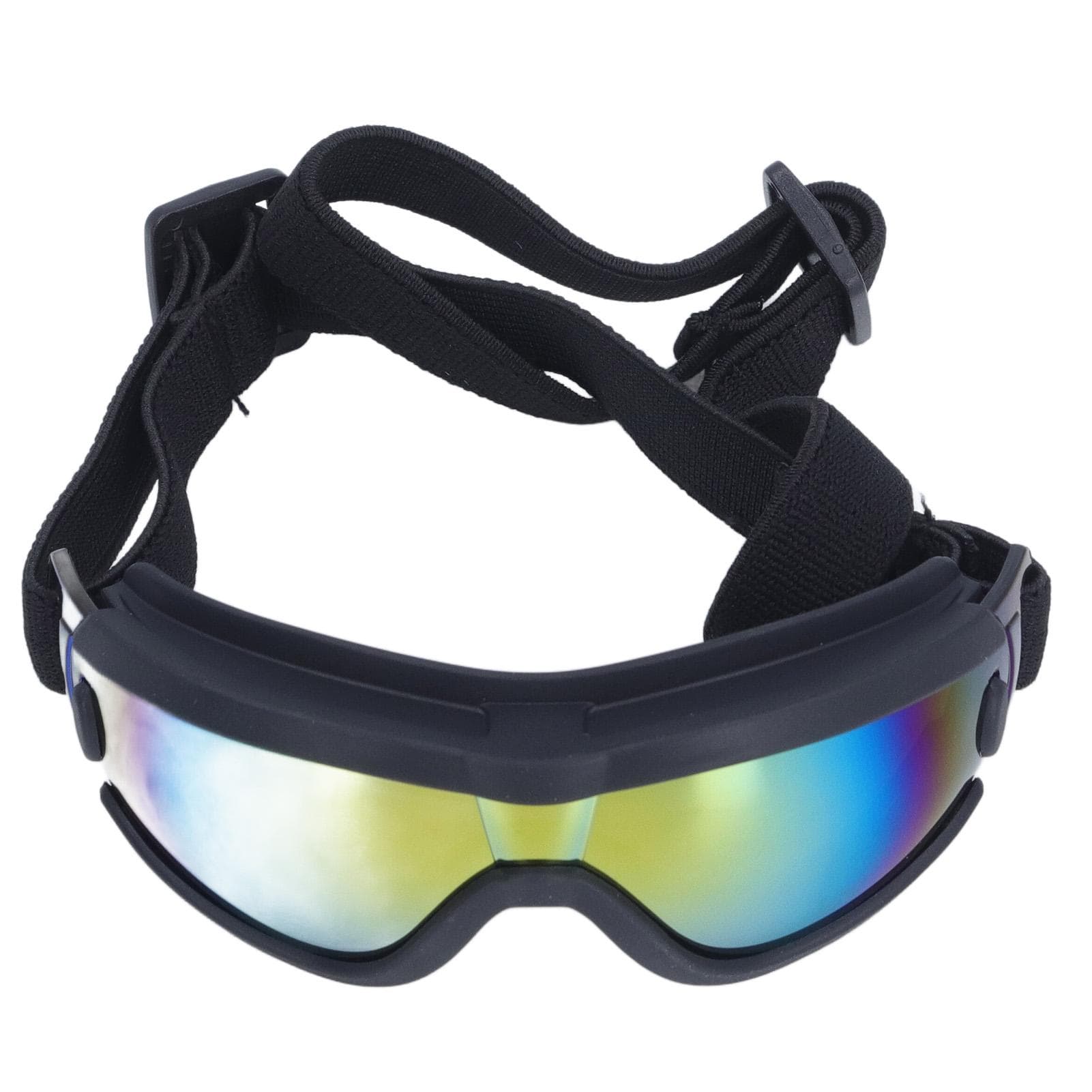Dogs Windproof Goggles UV Resistant Anti Explosion Fashionable Dog Sunglasses for Outdoors Silver