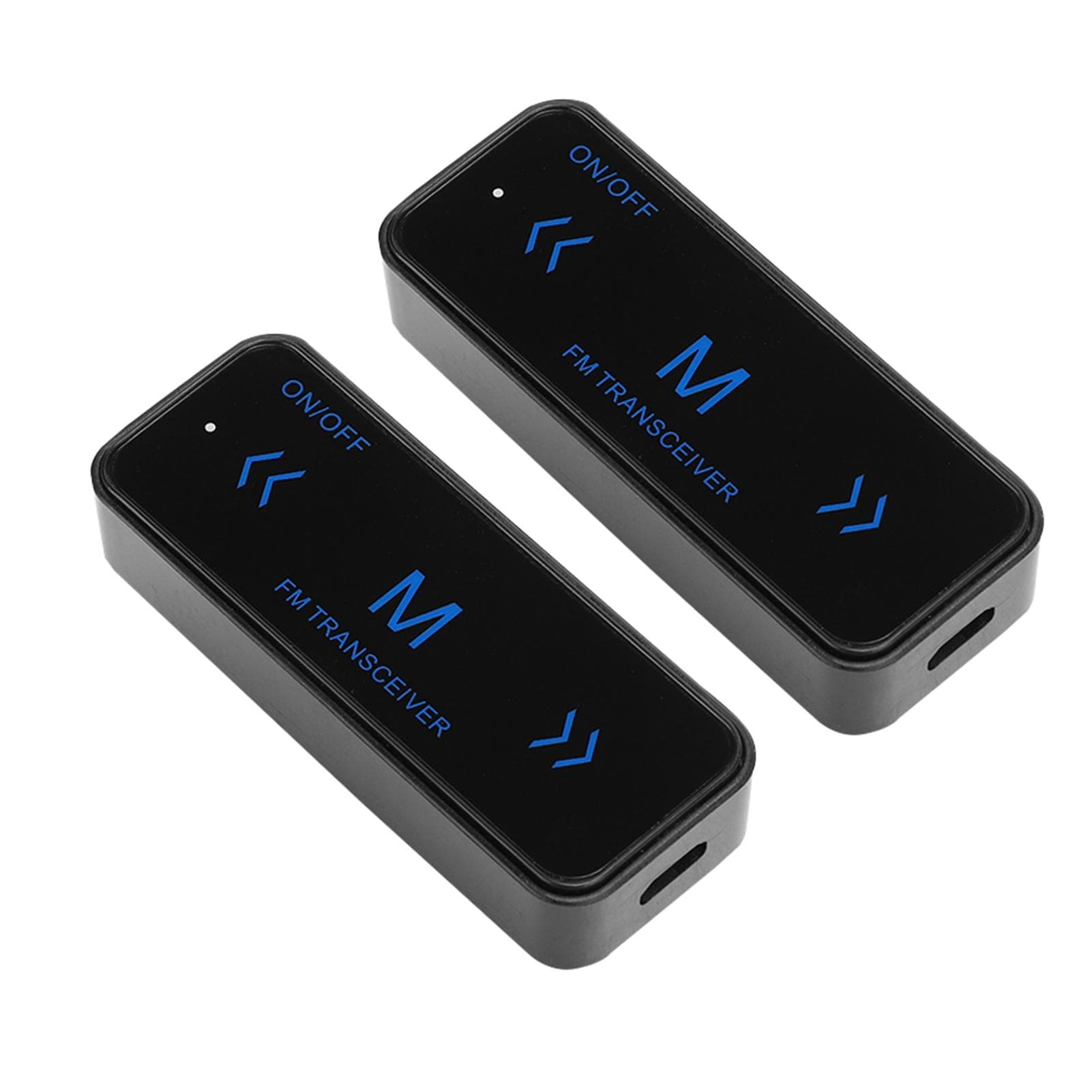 2 Pcs Mini Walkie Talkie Business Intercom 2 Way Radio with 1‑3km Communication Distance
