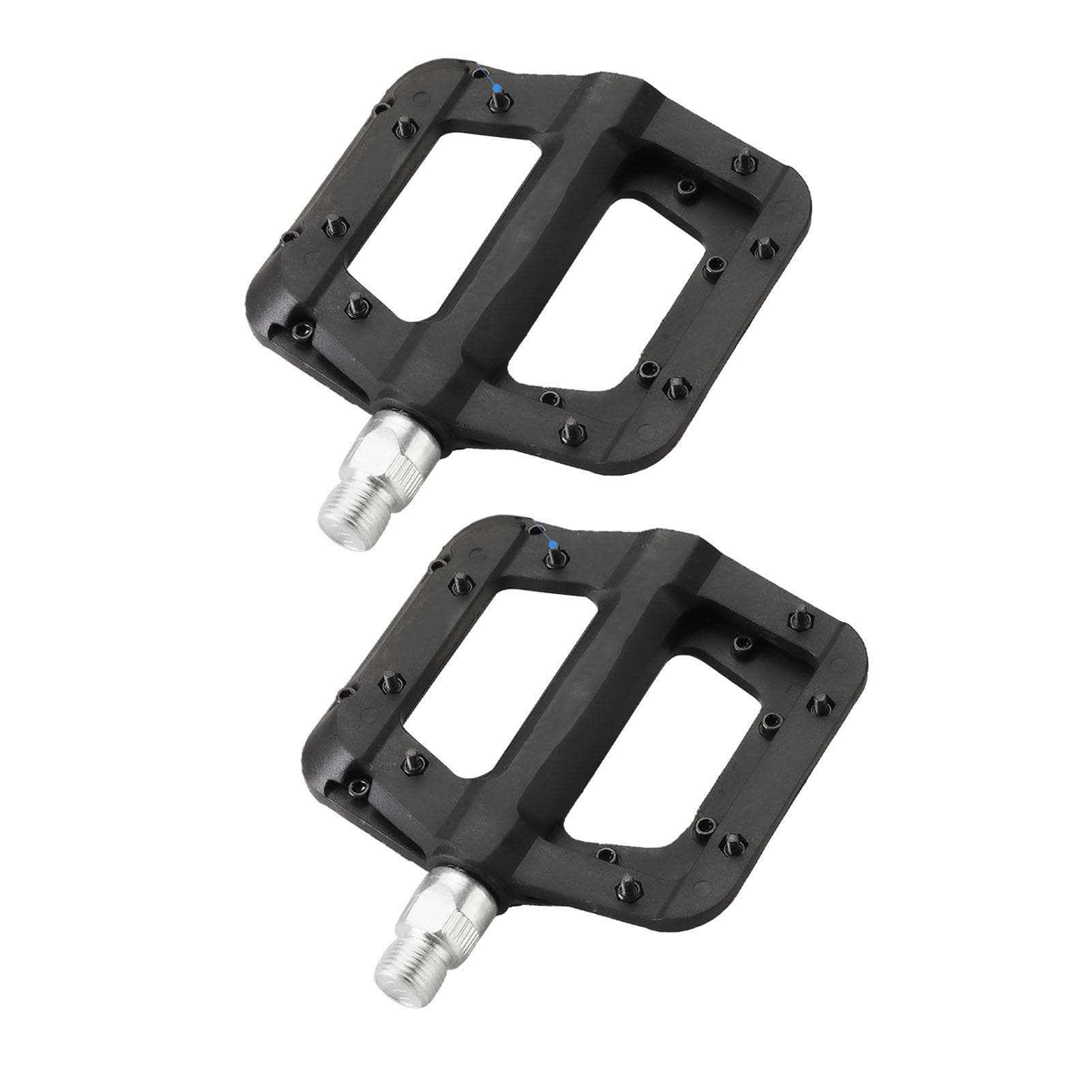 1 Pair Bike Pedal 916in Widened Anti Slip Easy Installation Nylon Fiber Mountain Bike Pedal for