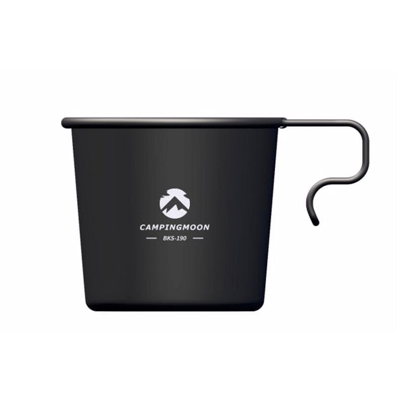 160ml/210ml/310ml/450ml Outdoor Camping Stainless Steel Sierra Cup with Black Titanium Coating 210ml