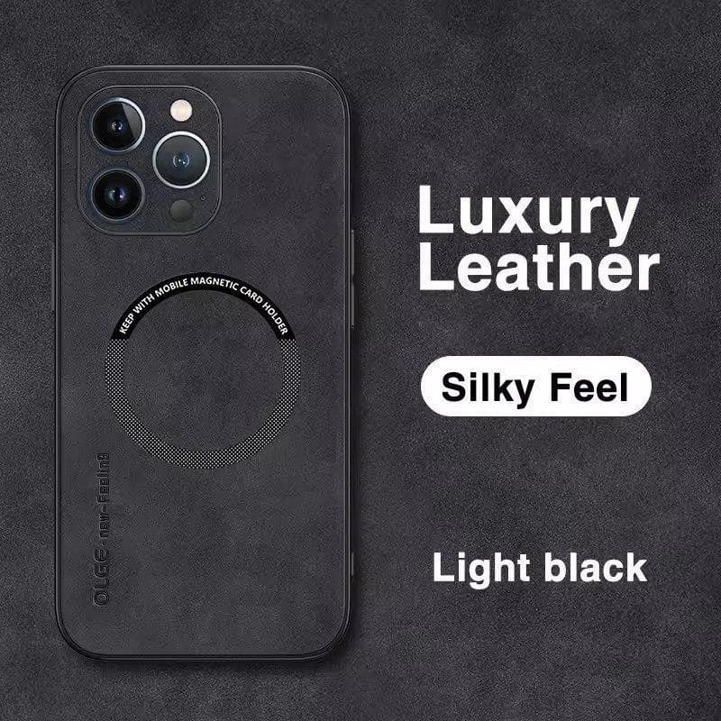 For Magsafe Luxury Leather Shockproof Phone Cases For iPhone 16 15 14 13 12 11 Pro Max 16 Plus Magnetic Wireless Charging Cover iPhone 16 Pro