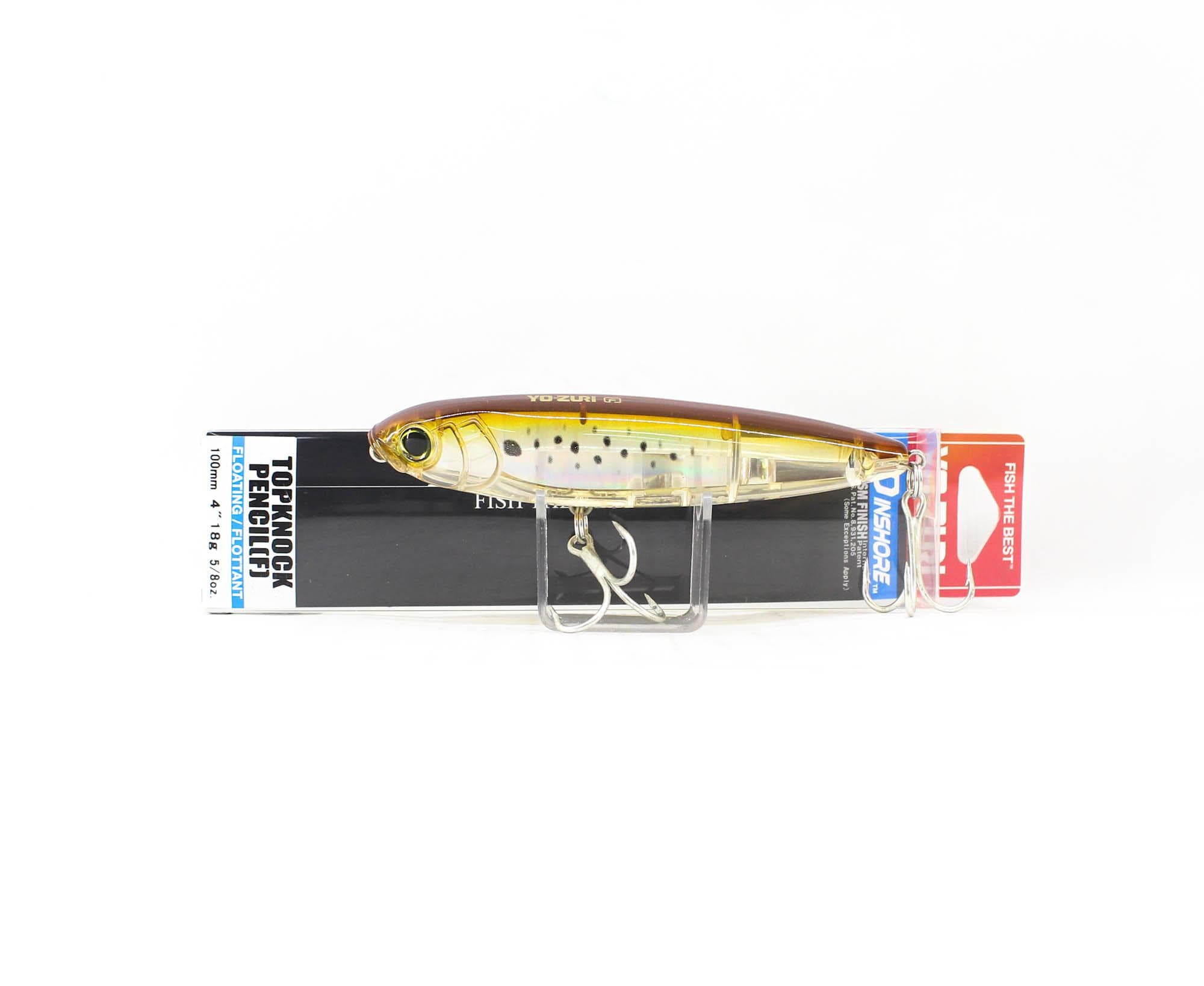 Yo Zuri Duel 3D Inshore Topknock Pencil 100F Floating Lure R1350-HPBK 9670