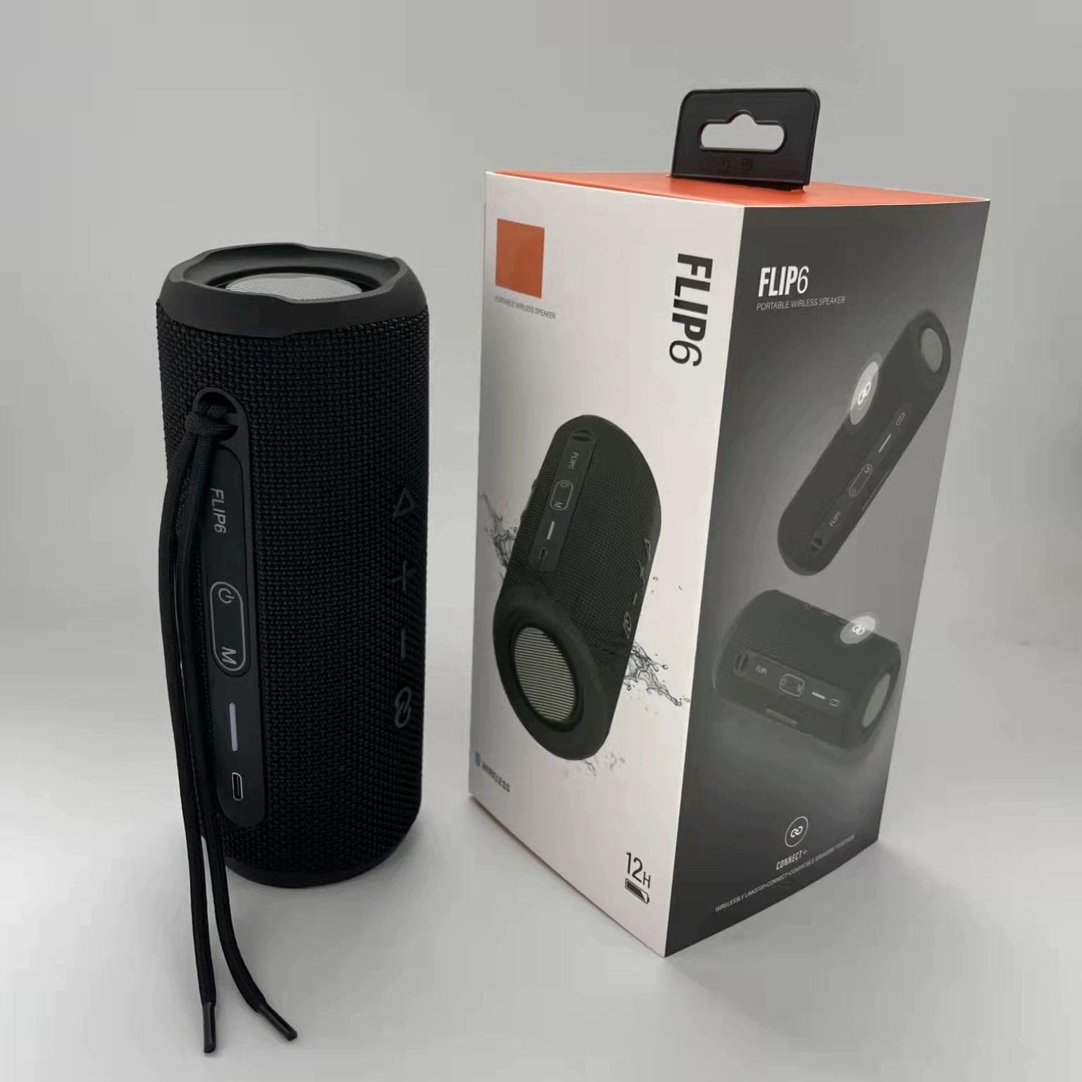 New Flip6 Bluetooth Audio Multi-Function TWS Audio Caixa De Som Outdoor Portable Subwoofer Wireless Home Theater Dual Speakers