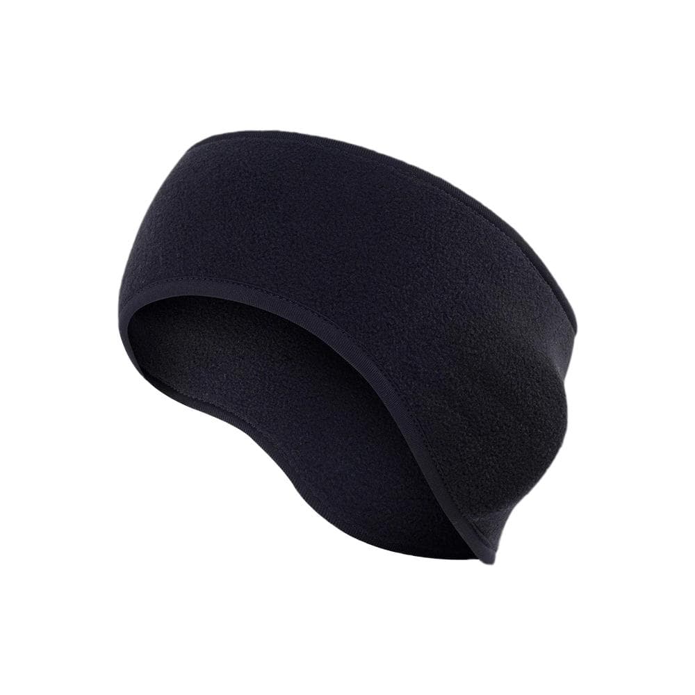 Winter Sports Headband Stretchy Headband Warm Headband for Jogging Running Hiking black