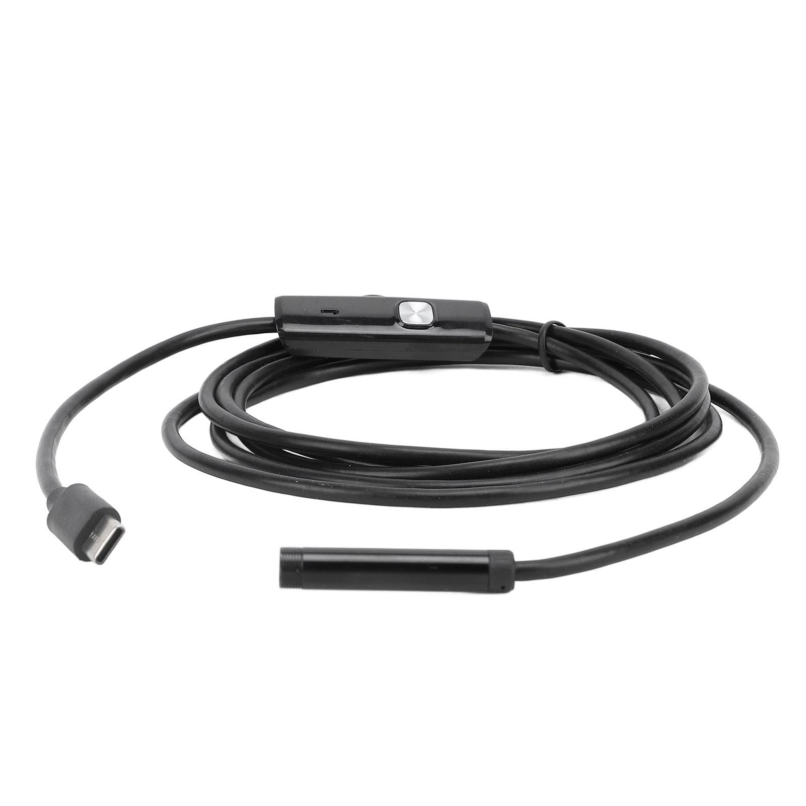 7mm Diameter 2m Cable Industrial Endoscope Type C USB MicroUSB Inspection Camera for Mechanical