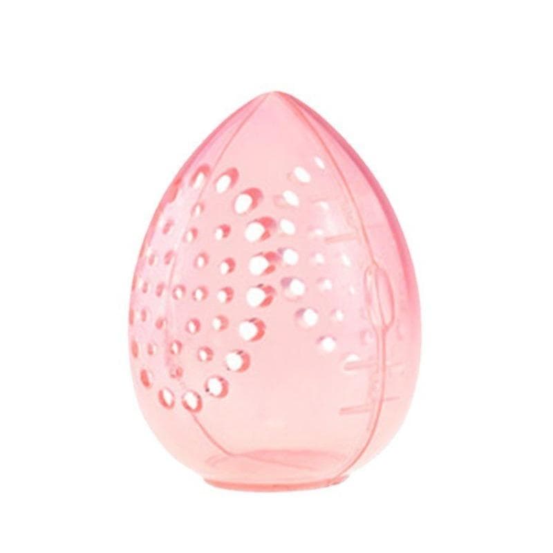 White Makeup Sponge Storage Box,For Holiday Beach, Bathroom Collection, Bedroom Collection, Large Capacity 1pc pink