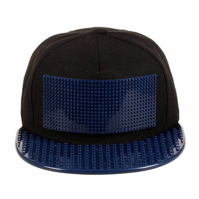 Men Customize Diy Baseball Hat Legos Cap Blocks Bricks Trucker Snapback Hat For Women Detachable 50-54cm
