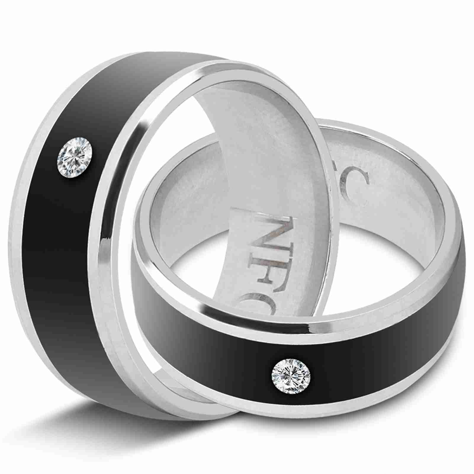 NFC Multifunction Smart Rings Magic Wearable Device Universal for Mobile Phone(Size 8)