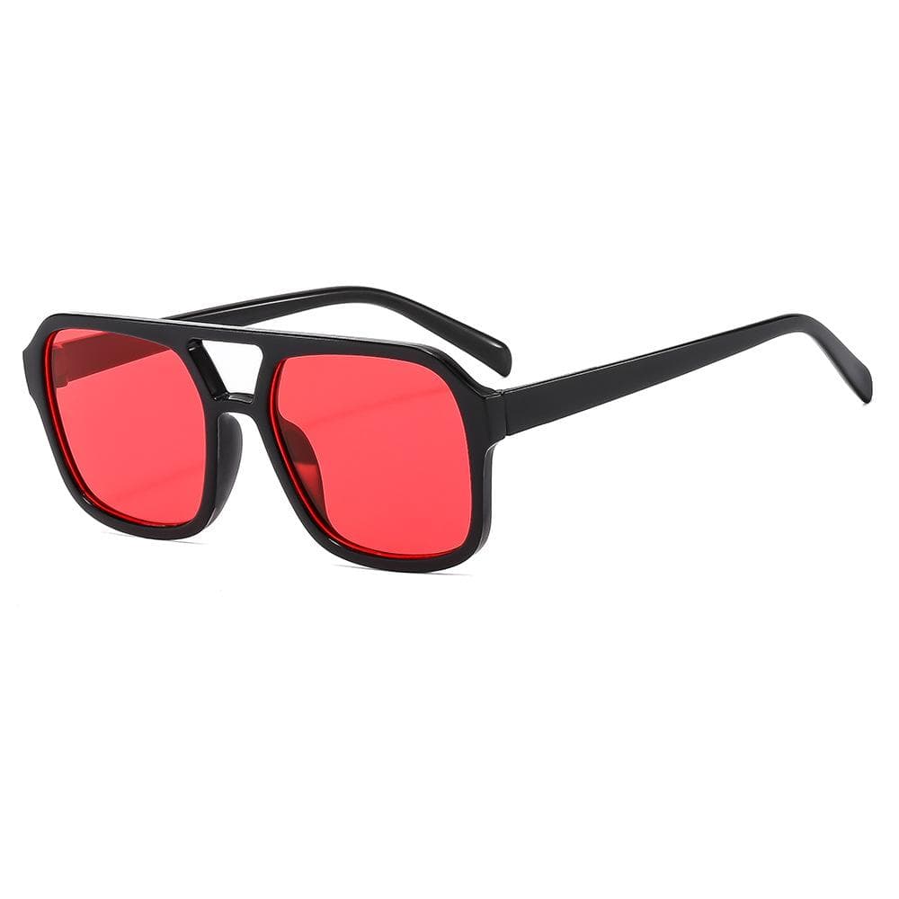 Vintage Oversized Sunglasses Woman Fashion Brand Big Frame Sun Glasses Female Candy Colors Ins Style Aviation Oculos De Sol