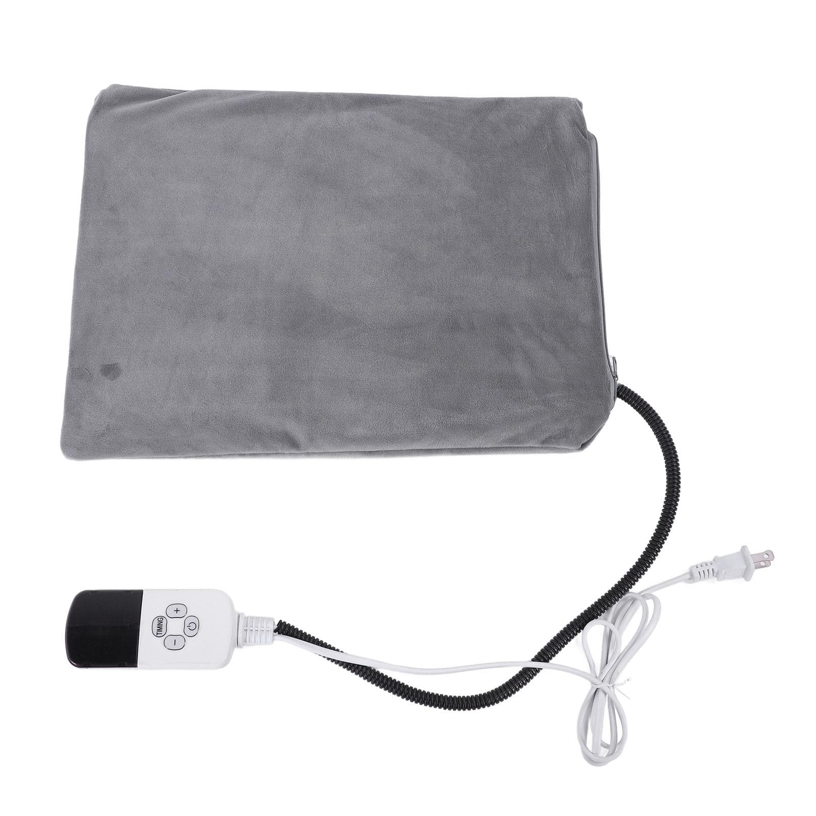 Pet Heating Pad Short Plush 9 Levels Adjustable Bite Proof Scratch Proof Heated Cat Dog Bed with