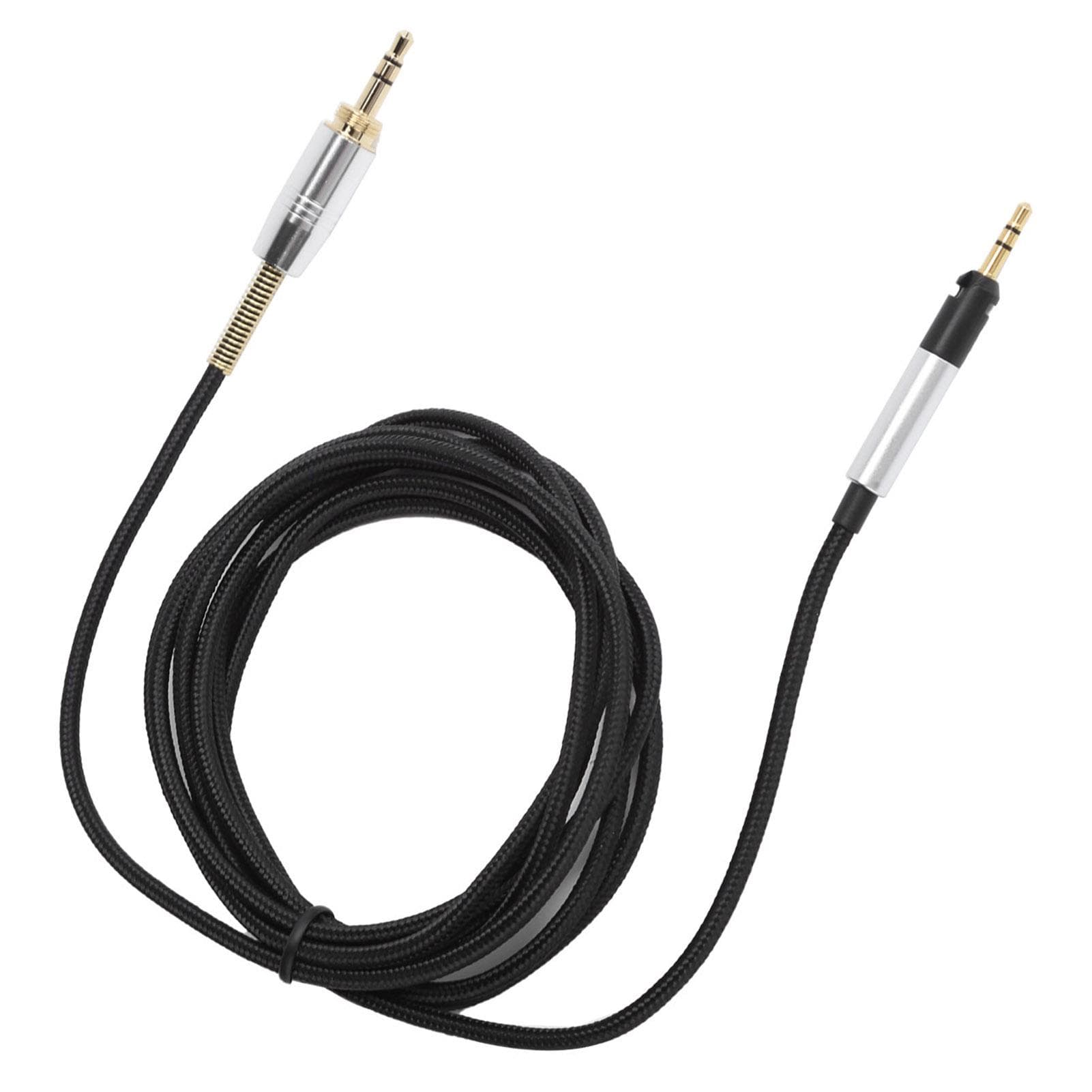 Headphones Cable 3.5mm to 2.5mm with 6.35mm Adapter Fit for Sennheiser HD518 HD558 HD595 HD598