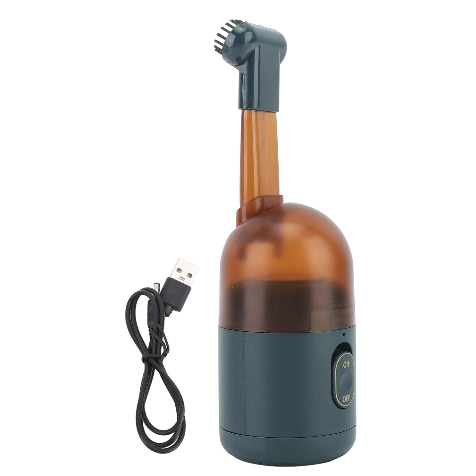 Green Cordless Vacuum Cleaner Desk Handheld Small Vacuum Cleaning Machine for Home Desktop Keyboard