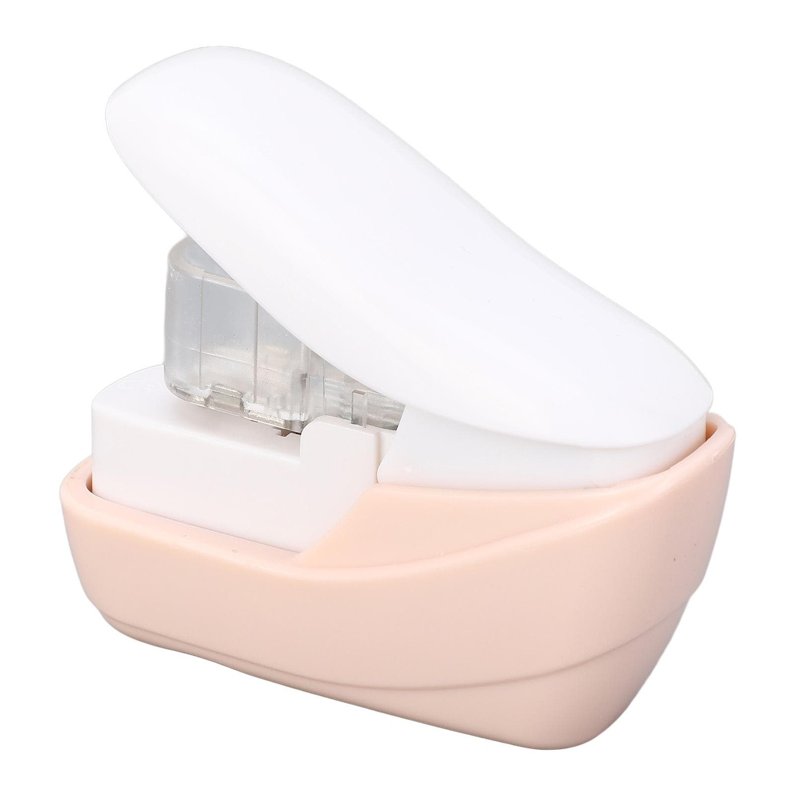 Stapleless Paper Stapler Labor Saving Portable Mini Desktop Needleless Stapler for Office