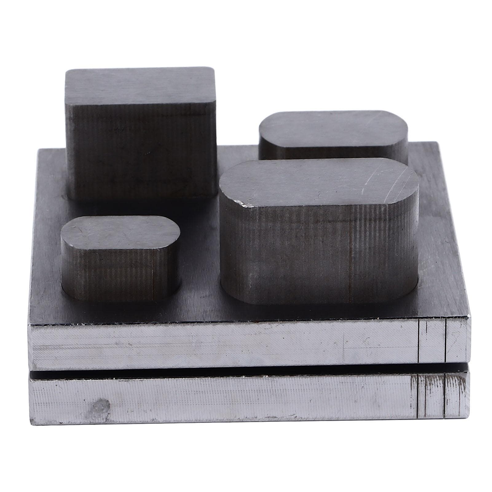 4 Holes Punch Die Disc Set Alloy Steel Irregular Disc Cutter Set Accurate Cutting Metal Puncher