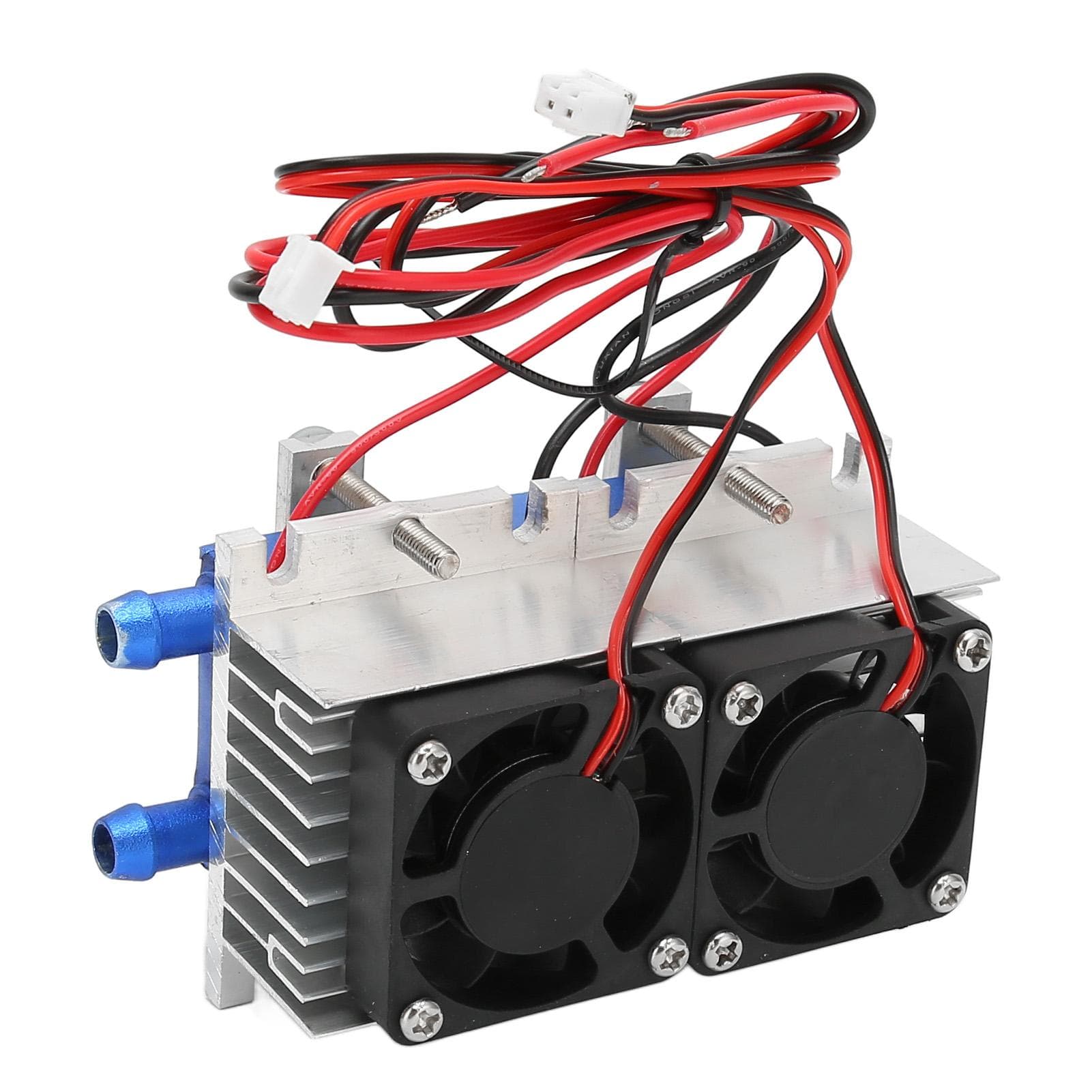 144W Thermoelectric Peltier Refrigeration Cooler 12V Semiconductor Air Conditioning Cooling System white