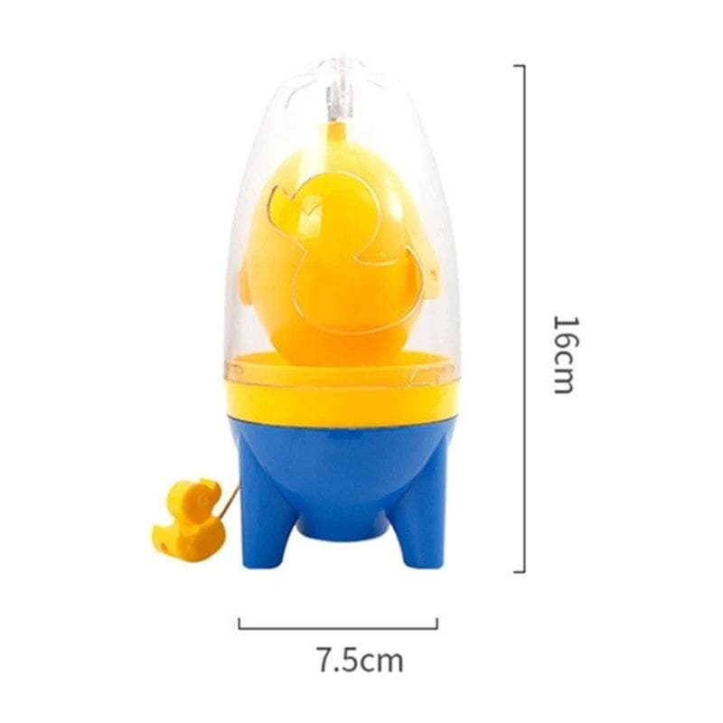 Cheapest Egg Yolk Shaker Egg Scrambler Gadget Manual Mixing Golden Whisk Eggs Spin Maker Puller Baking Tools Kitchen Accessories blue