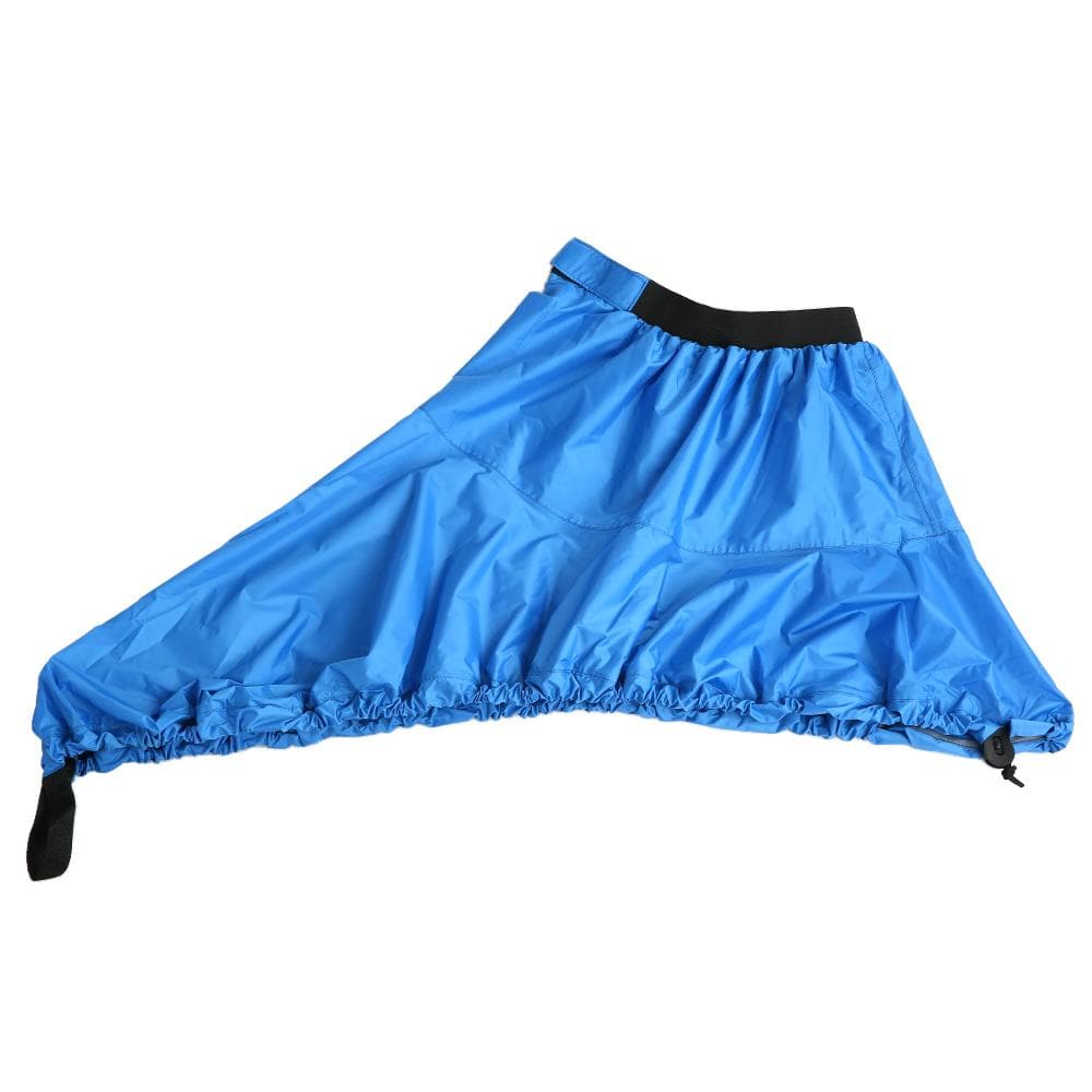 Universal Adjustable Sport Waterproof Nylon Kayak Spray Skirt Deck Sprayskirt Cover Blue XL