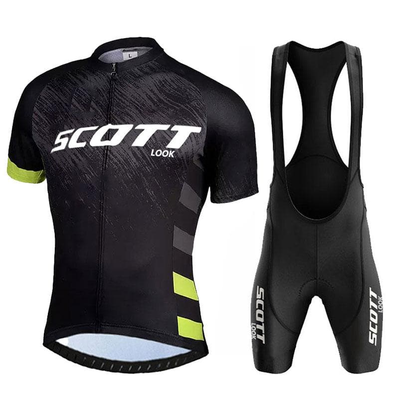 2025 Team Sportwear Cycling Jersey Set Summer Cycling Clothing MTB Bike Clothes Uniform Maillot Ropa Ciclismo Man Bicycle Suit S
