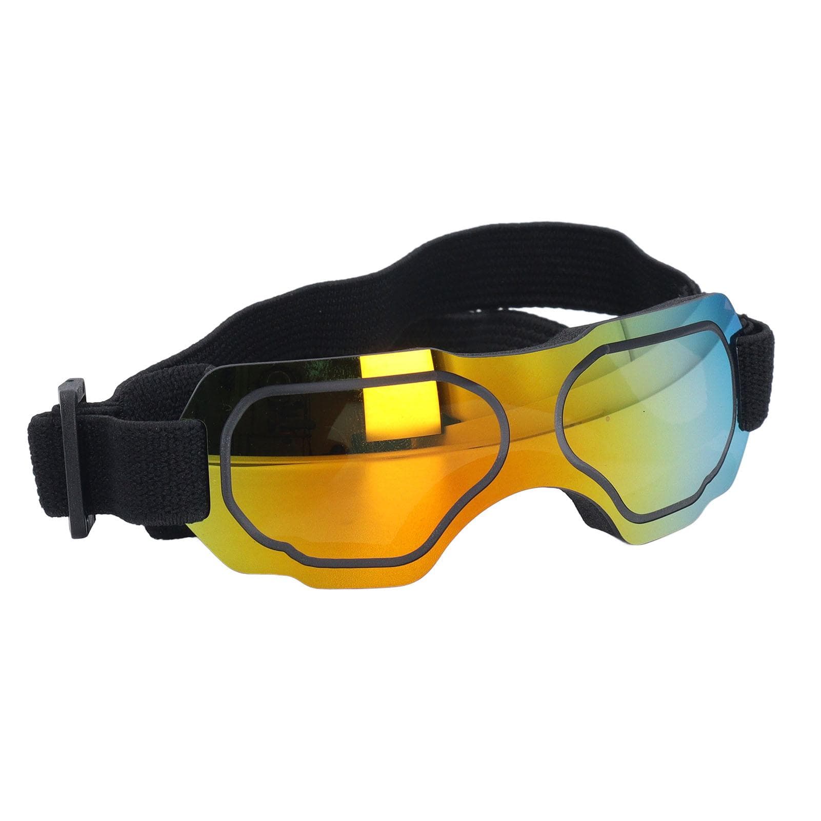 Dog Goggles with Adjustable Strap UV Proof Comfortable Cool Stylish Dog Sunglasses for Outdoor