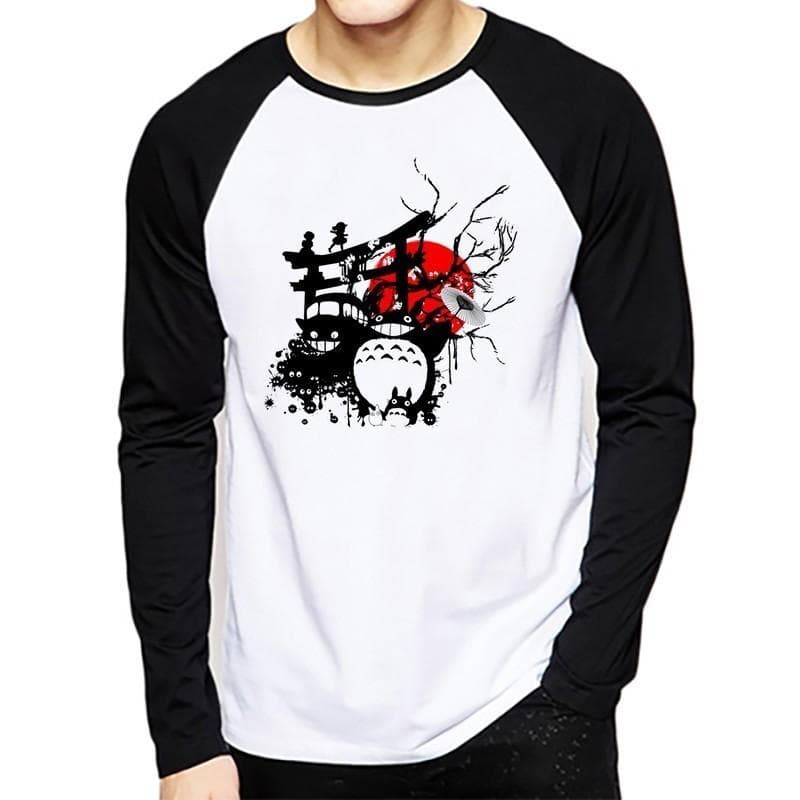 Japanese Anime Long Sleeve Shirt Men Japanese Anime T Shirt Men Women Clothes T-Shirts Manga Asian size 4XL