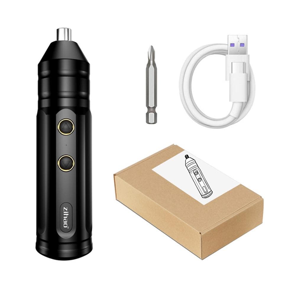 Mini Cordless Electric Screwdriver Portable Power Tools Set Rechargeable Multifunctional Electric Set A